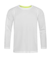 Heren Sportshirt Lange mouw Stedman ST8420 White